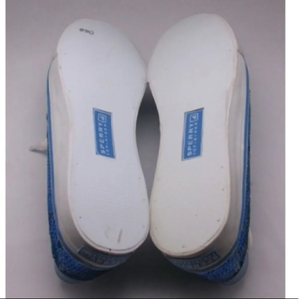NWOB Sperry Topsider Blue Sequin Shoes - Image 7