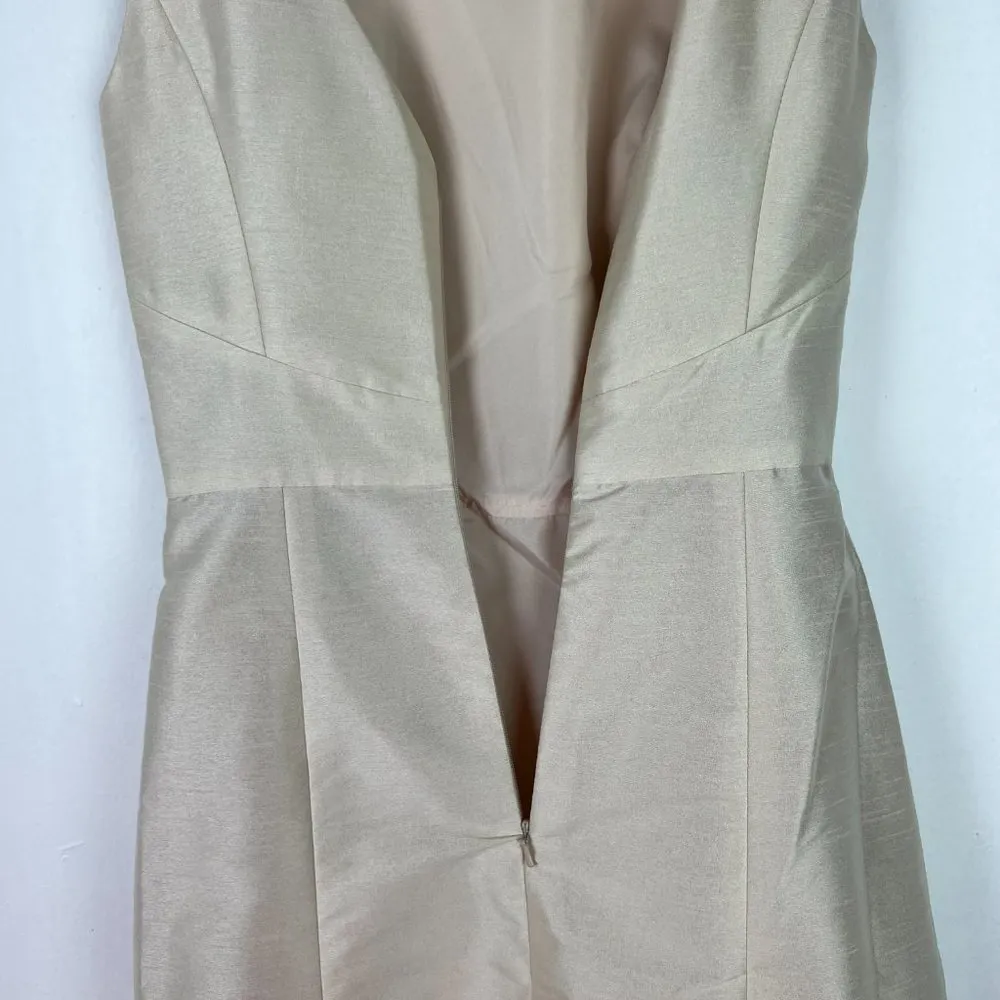 NWT Alfred Sung Dupioni Sleeveless Short Cocktail Dress with Bow Size 2 D626 - Image 11