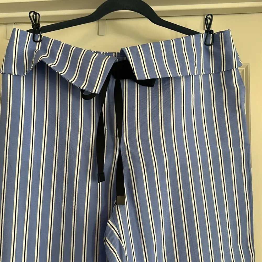 ZARA
STRIPED TROUSERS WITH TURN-DOWN WAIST - Image 5
