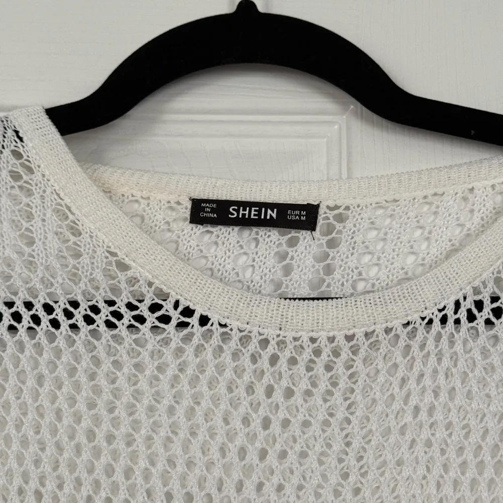 SHEIN Swim Summer Beach Hollow Out & Tassel Decorated Cover Up - Image 6