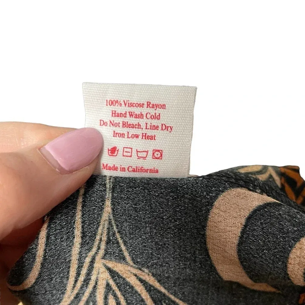 Lisa Says Gah Buffy Wild Hearts Tank Top‎ Black Brown Size Large - Image 12