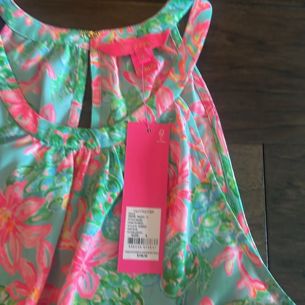 NWT Lilly Pulitzer Pamelyn Dress in Surf Blue So Shellegant Sz 8 - Image 6