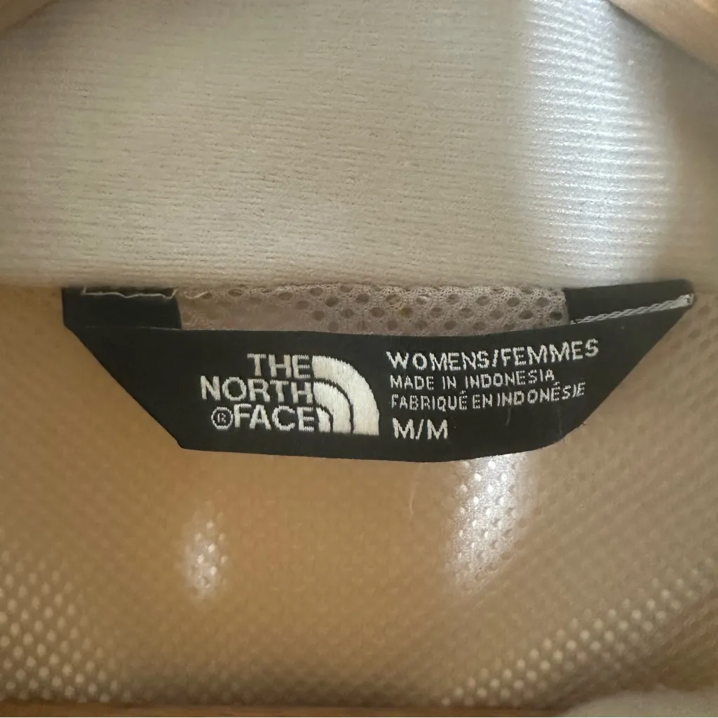 The North Face Women’s Yellow Polka Dot Resolve Waterproof Parka Jacket Medium - Image 6