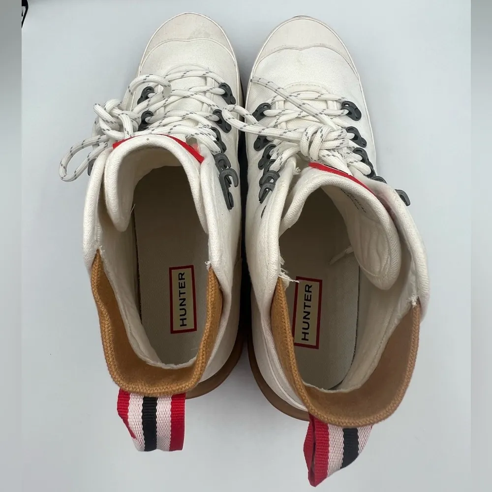 Hunter Desert Canvas Commando Boots - Image 8