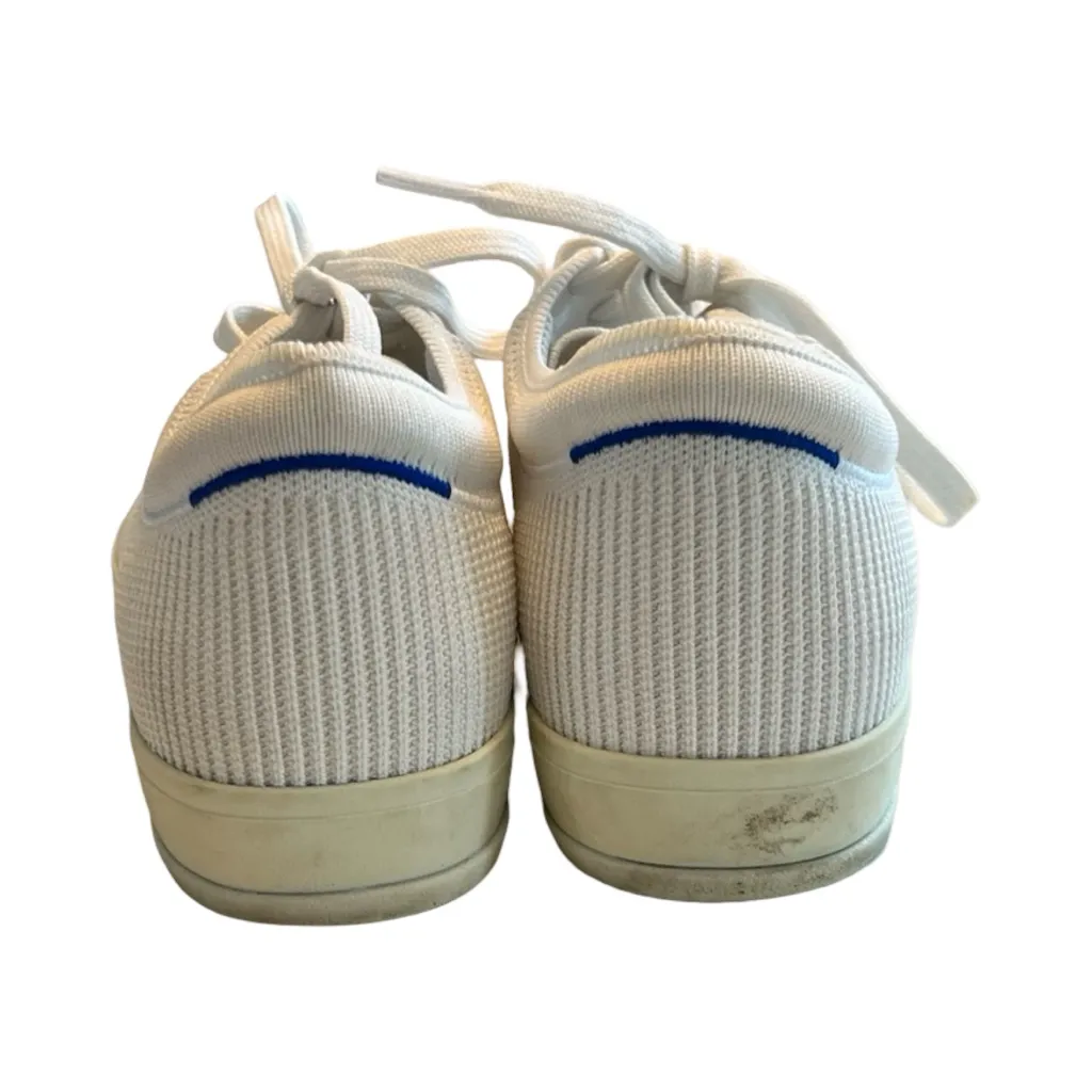 Rothy’s Woman’s The Lace‎ Up Vanilla Knit Sneakers Tennis Shoes Size 8 Washable - Image 5