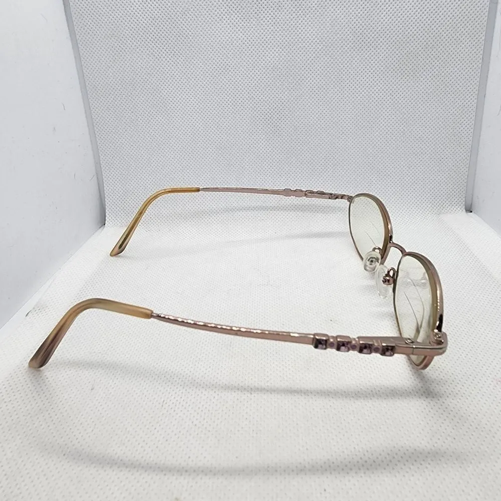 Saks Fifth Avenue Pink & Purple Prescription Glasses Frames - Image 4