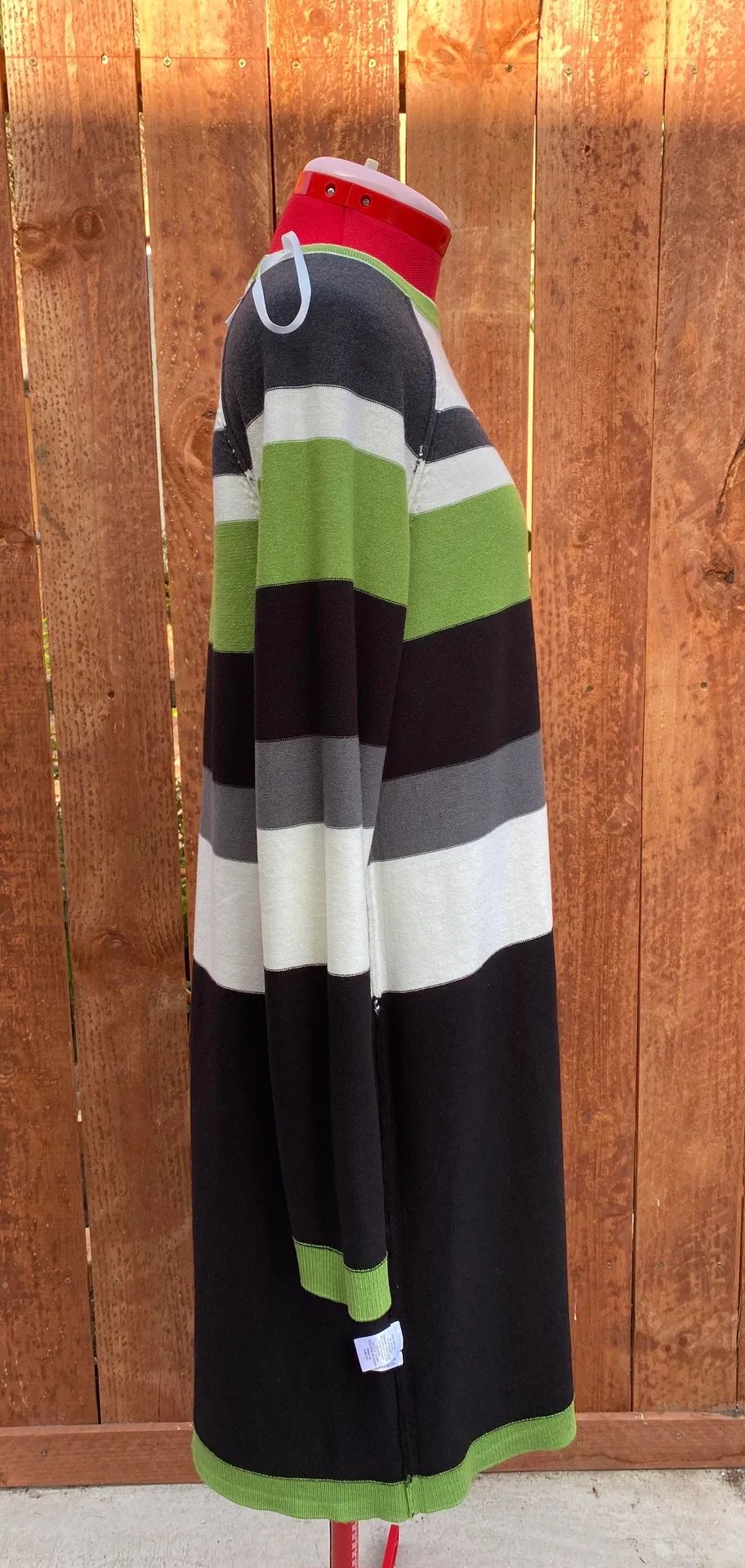 Long Sleeved Knit Dress - Image 6