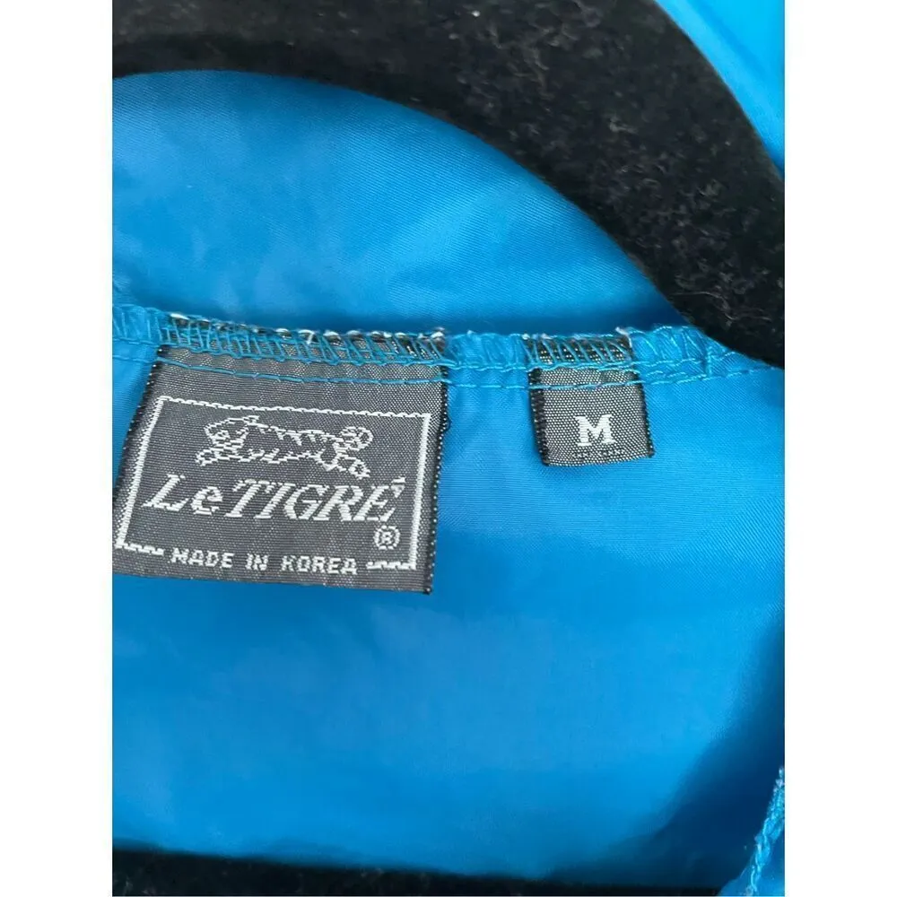 Le Tigre vintage blue womens windbreaker size medium Blue - Image 4