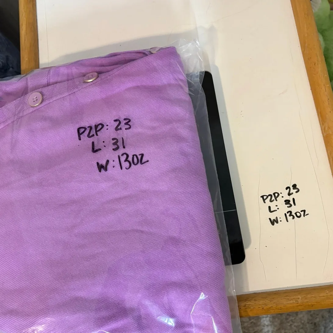 Talbots Sweater Women 2Xp Purple Cardigan Cotton Blend Minimal Modest Cottage - Image 8