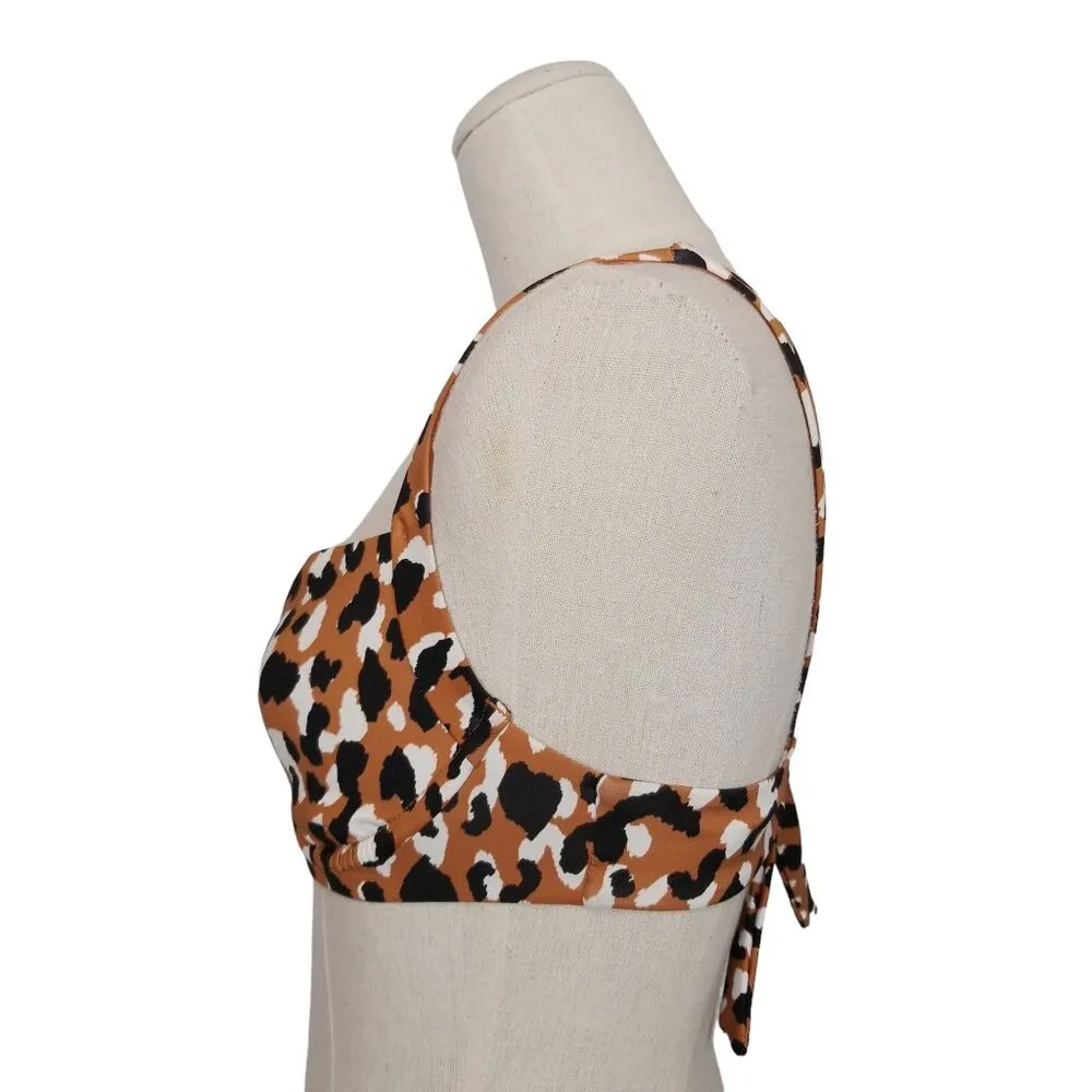 Vitamin A  Demi Underwire Bikini Top Serengeti Sz Medium - Image 2