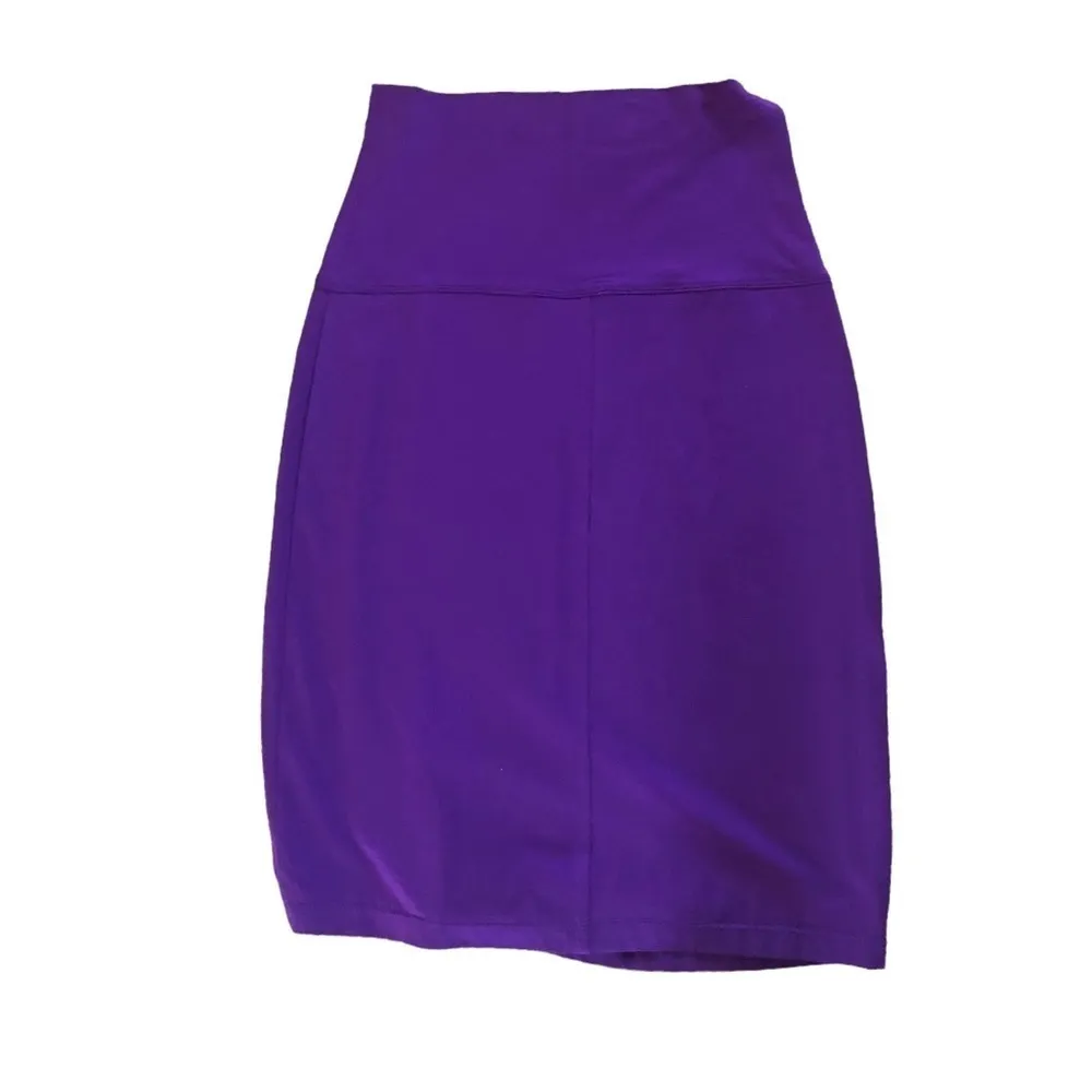 Seaside Fold Over Yoga Skirt Purple Size XS #212431-08 Stretch Casual - Image 3