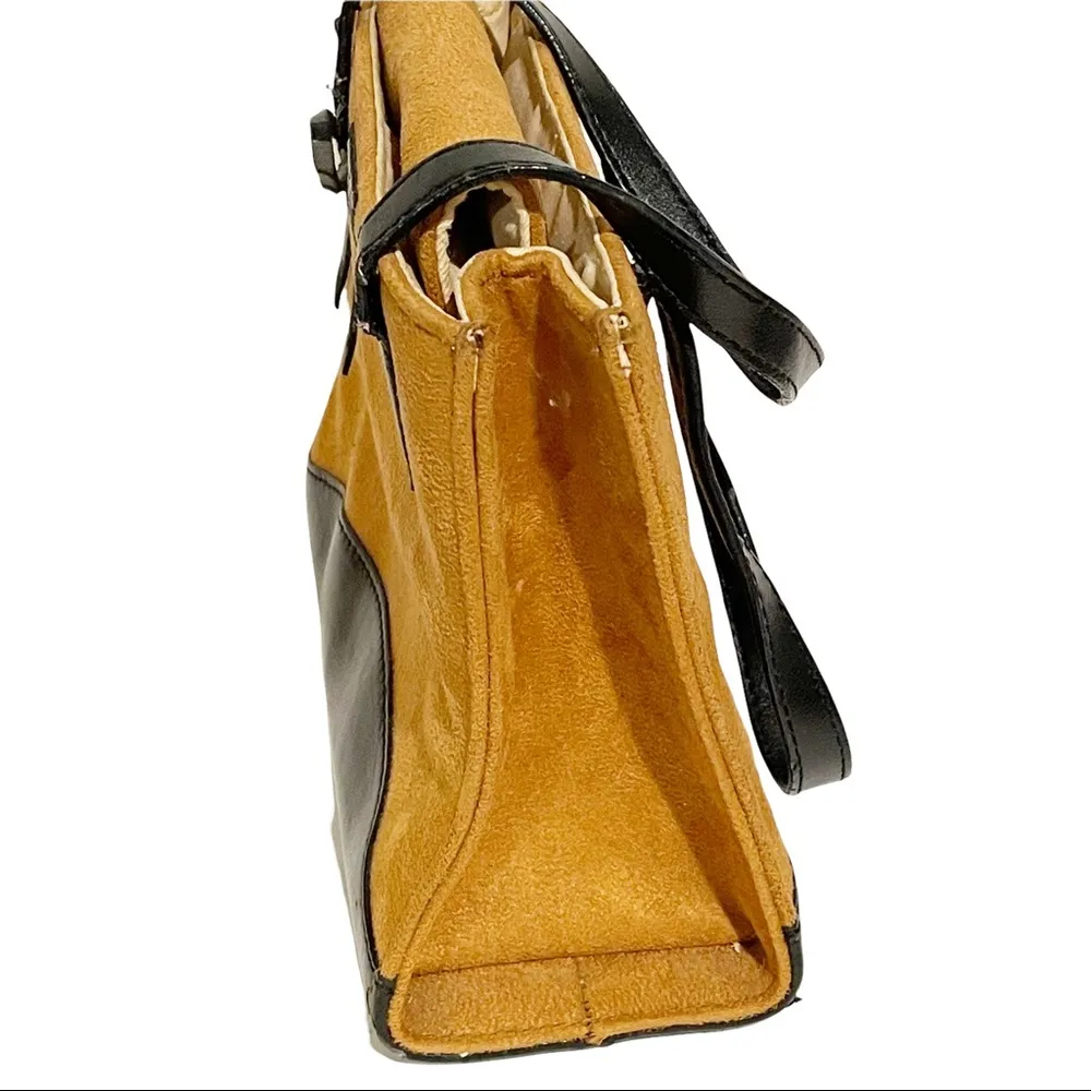 Kate Spade Vintage Mini Brown Faux Suede Handbag - Image 2