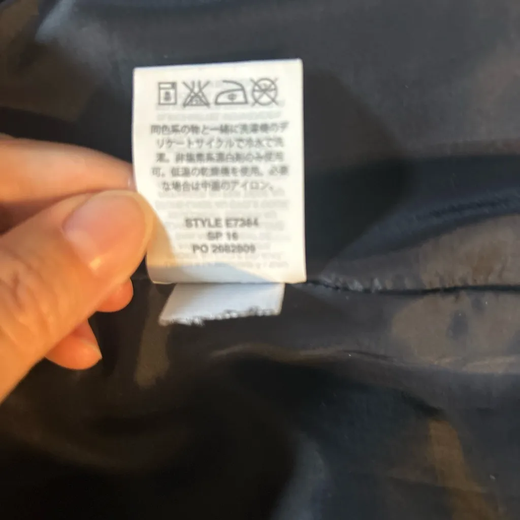 J. Crew Asymmetrical Striped Navy Blue, Cream & Light Blue Skirt | Size 6 - Image 6