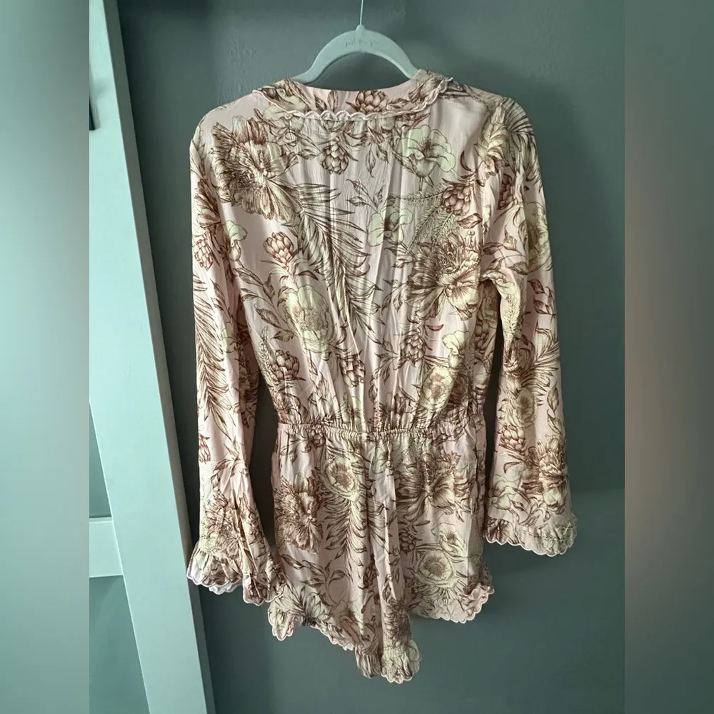 NWT Agua Bendita x Target sold out collab; long sleeved shorts romper - Image 5