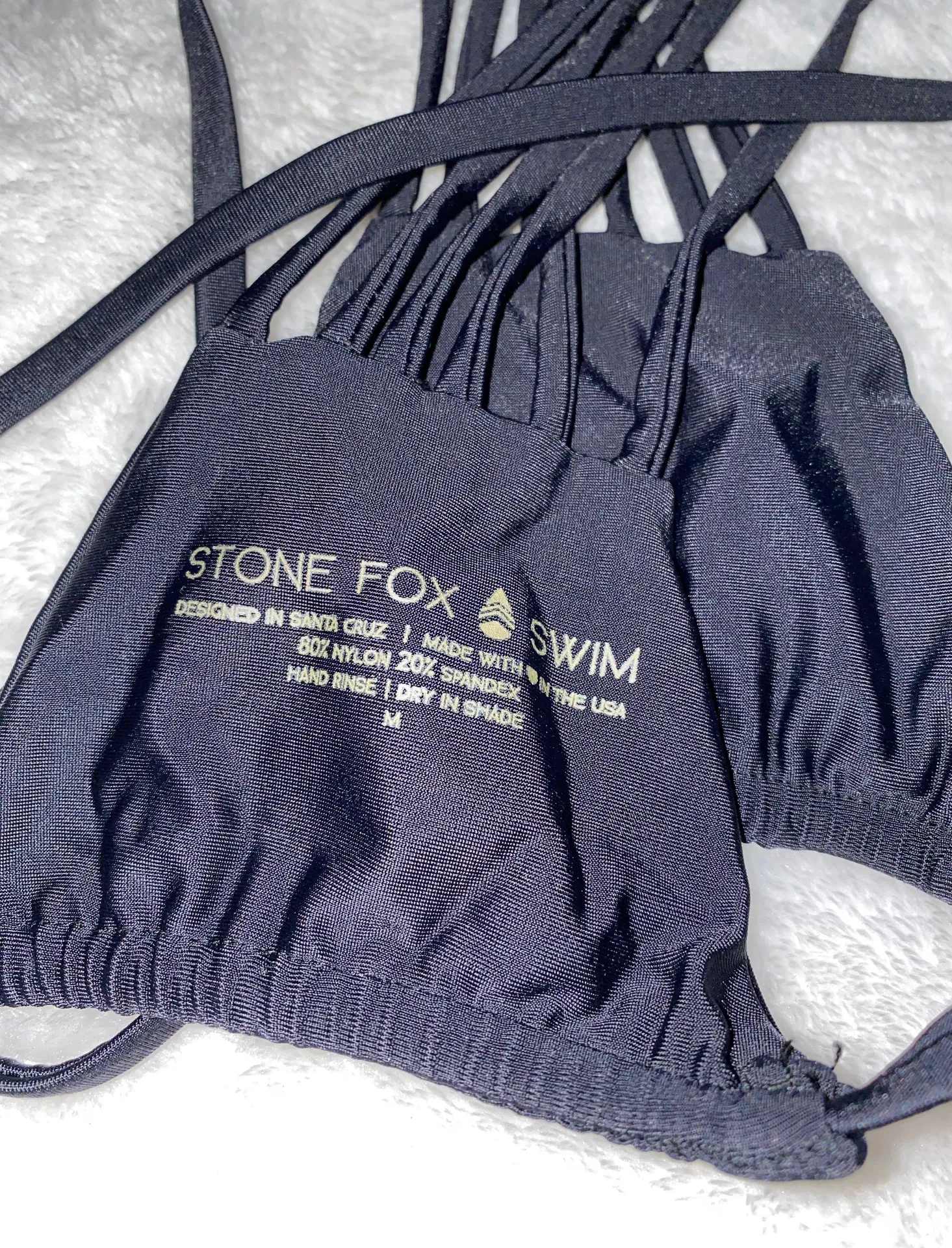 Stone Fox Bikini Black Size M - Image 3