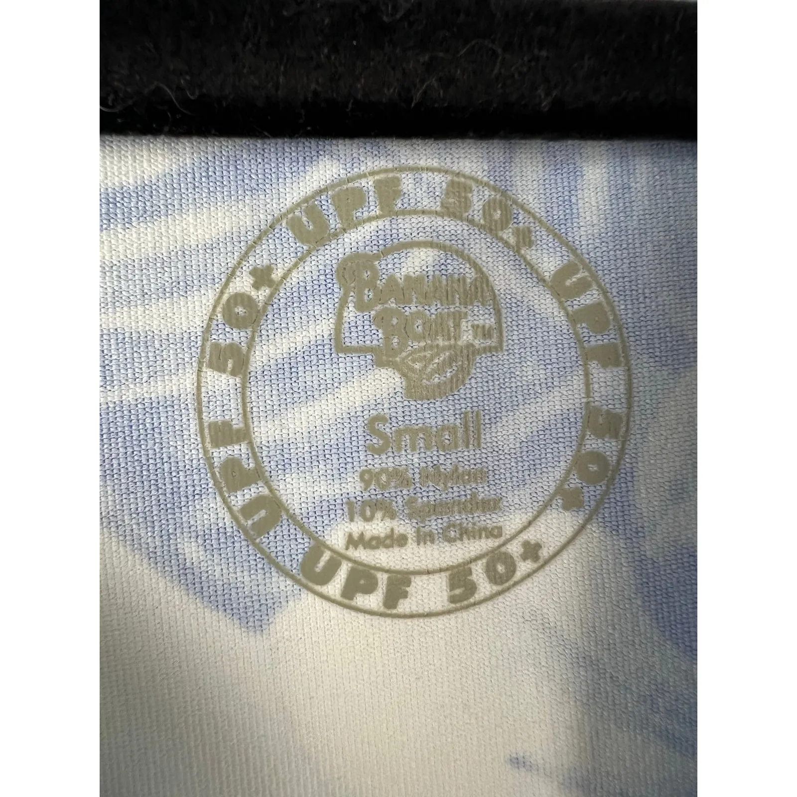 Banana Boat Sun Protective UPF 50+ Dress Resortwear Beach Vacation Tropical SM Blue - Image 5