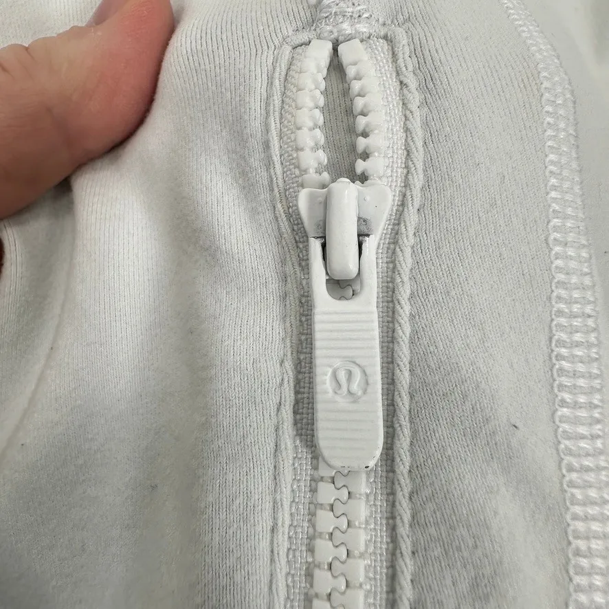 Lululemon LA Clippers Athletic Jacket Zip Up White Women's Size 8 Basketball NBA - Image 7