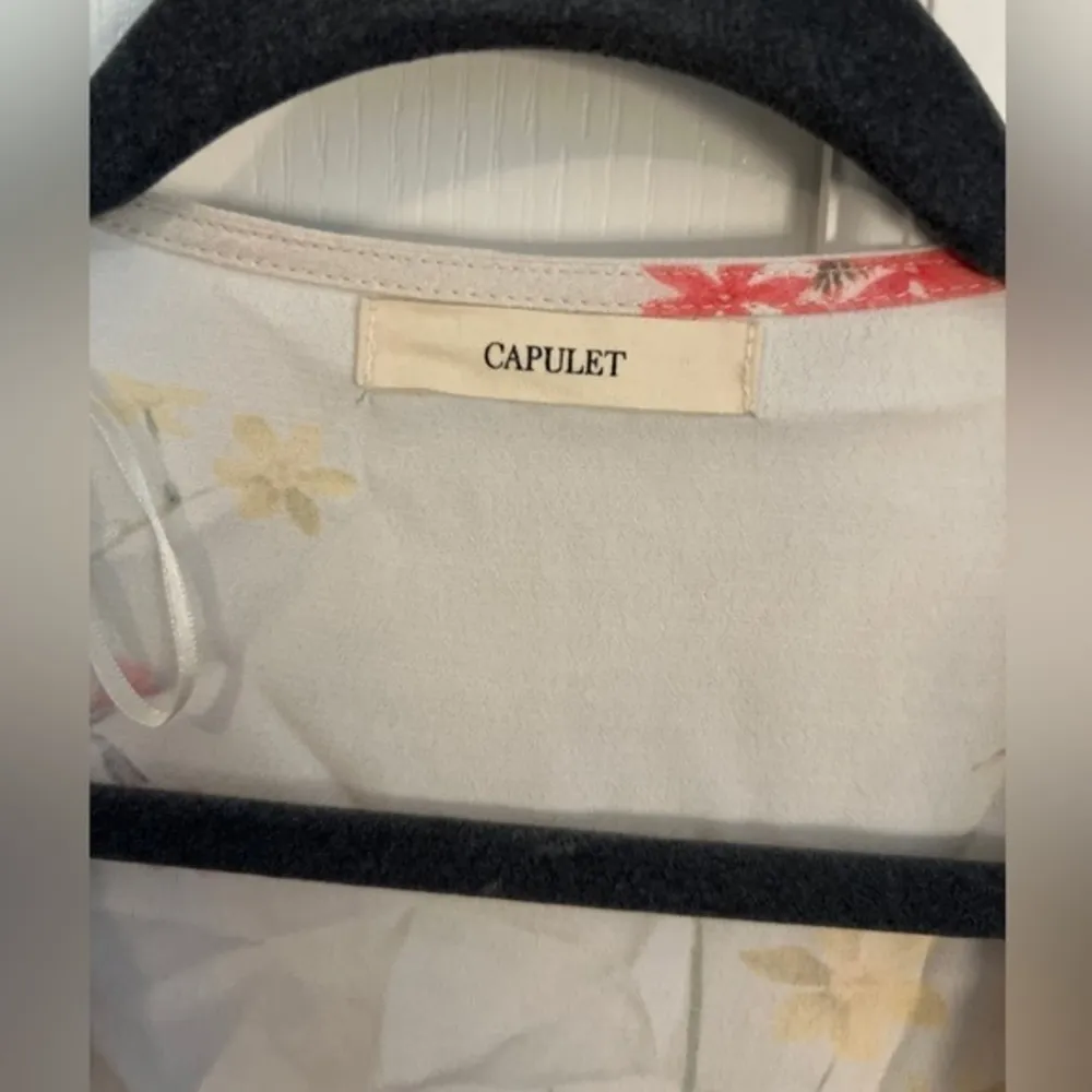 CAPULET XS Daria Floral Wrap-Tie Bodysuit - Image 7