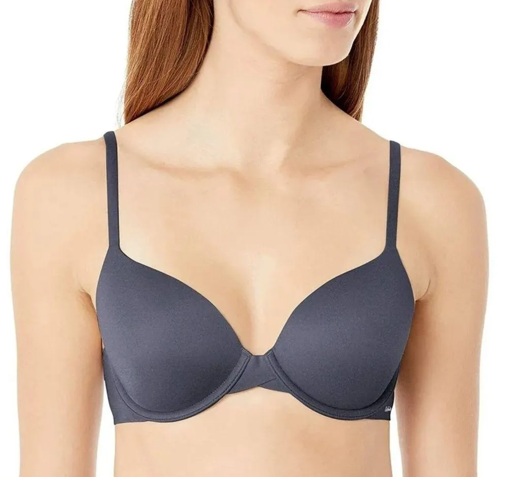 SPEAKEASY Gray Perfectly Fit Lightly Lined T-Shirt Bra — Size 36B - Image 2