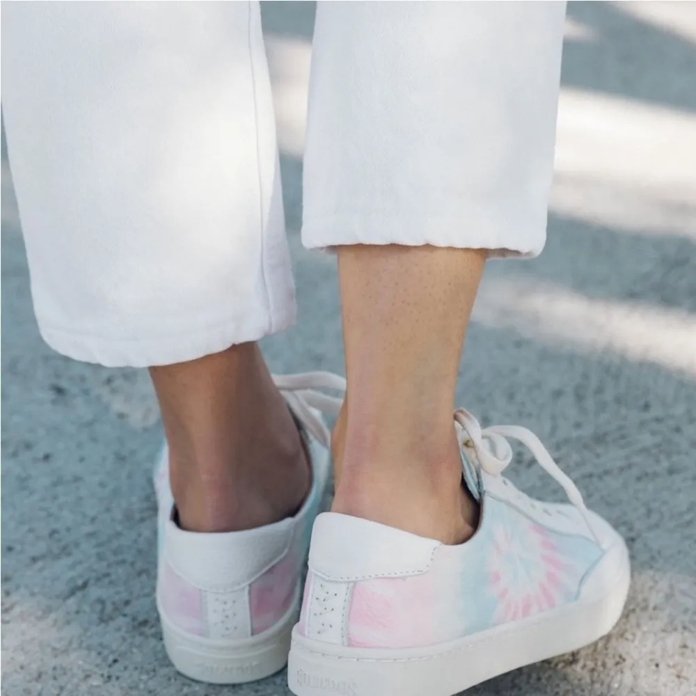 Soludos $150 Tye Dye Ibiza Lace Up Sneakers 7.5 - Image 2