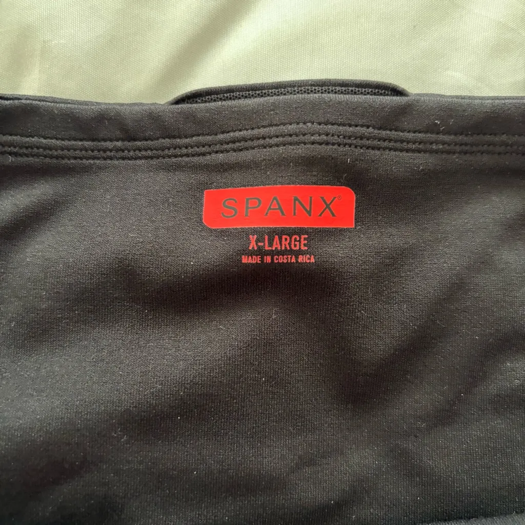 Spanx by Sara Blakely Women’s Look at Me Now Seamless Leggings Black Size XL NWT - Image 7