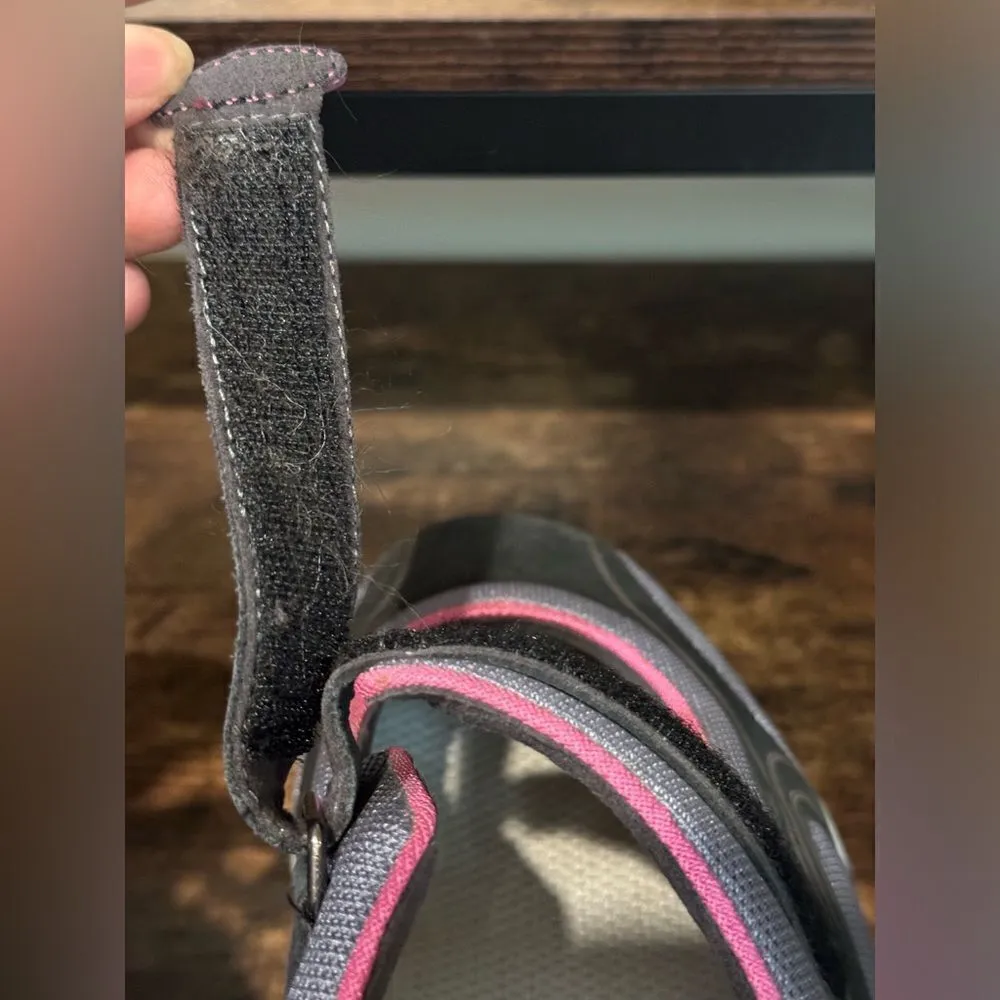 MBT Lami 400092 Womens Mary Jane Rocker Comfort Shoes blue/gray Sz 8 Pink - Image 6