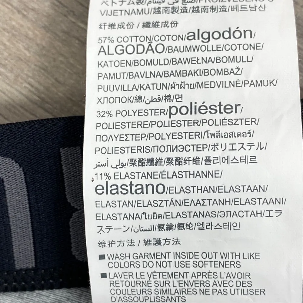 Under Armour Womens Favorite Graphic Leggings Gray Pink XS 1300180 - Image 10