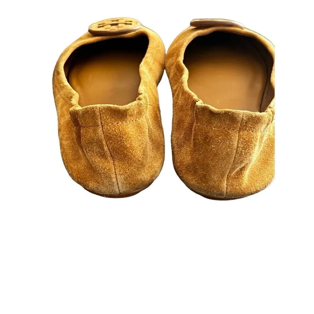 Tori Burch Minnie Travel Suede Ballet Flats size 6.5 - Image 9