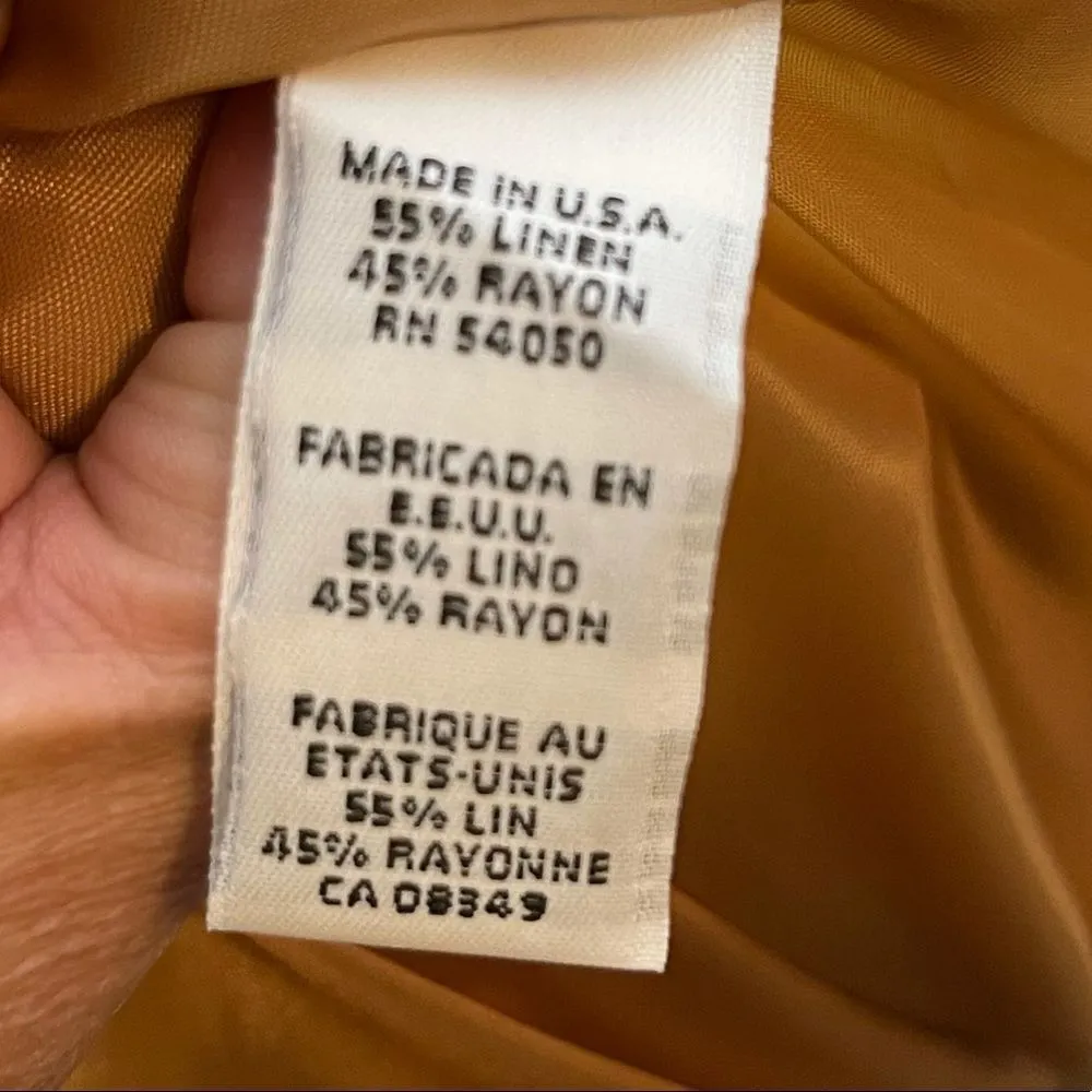 Jones‎ Wear Linen Blend Blazer - Image 5