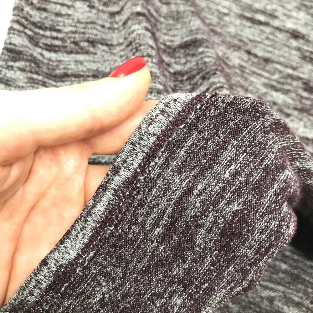 Aritzia Wilfred Cropped Top Size XXS Purple Gray - Image 4