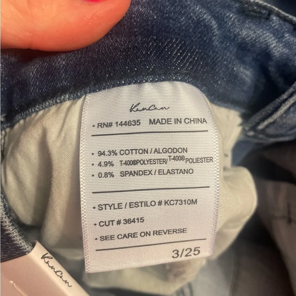 Kancan High Rise Skinny Ankle Jeans Size 3/25 - Image 6