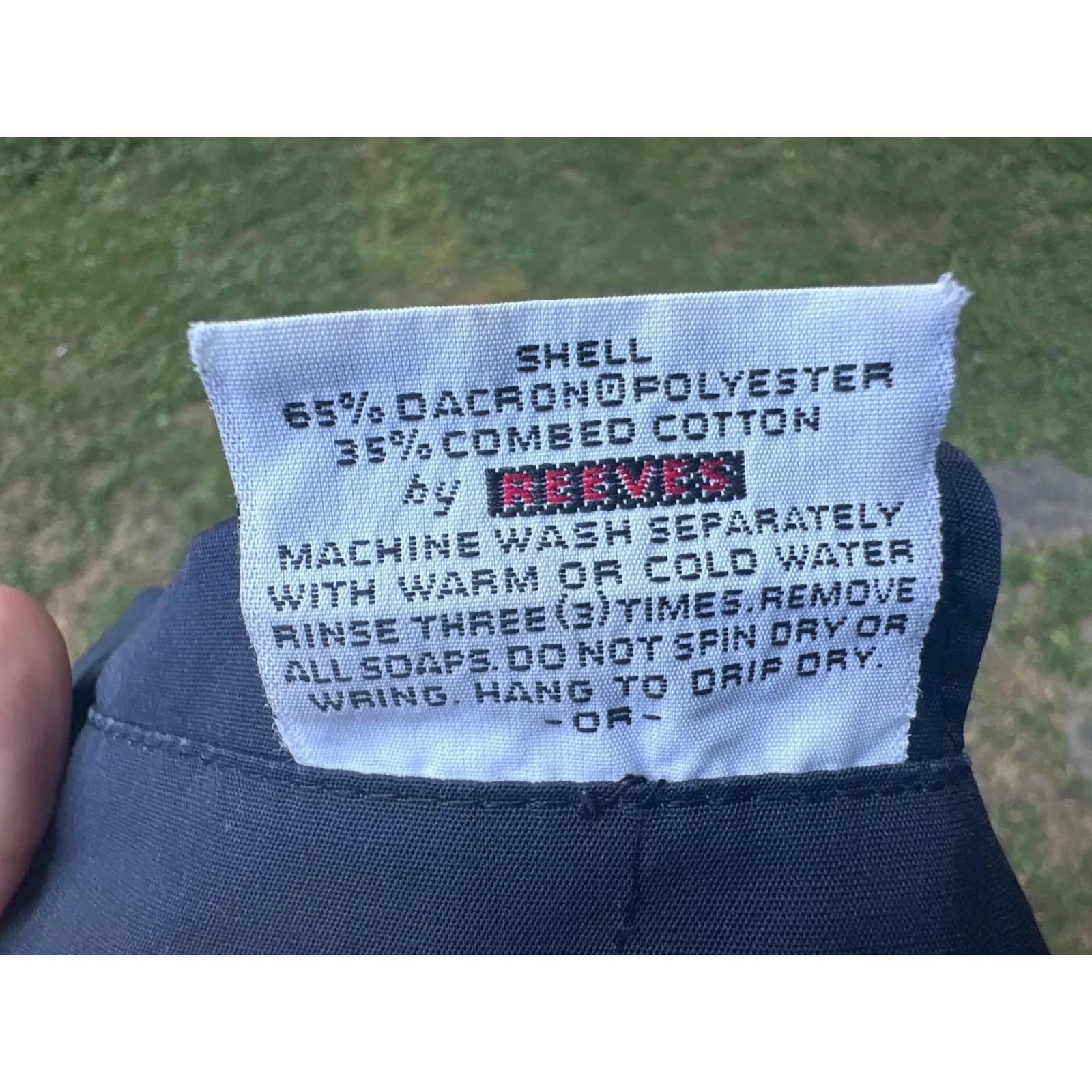 Vintage London Fog Womens Blue Lightweight Jacket Collared‎ Full Zip Size 50 REG - Image 10