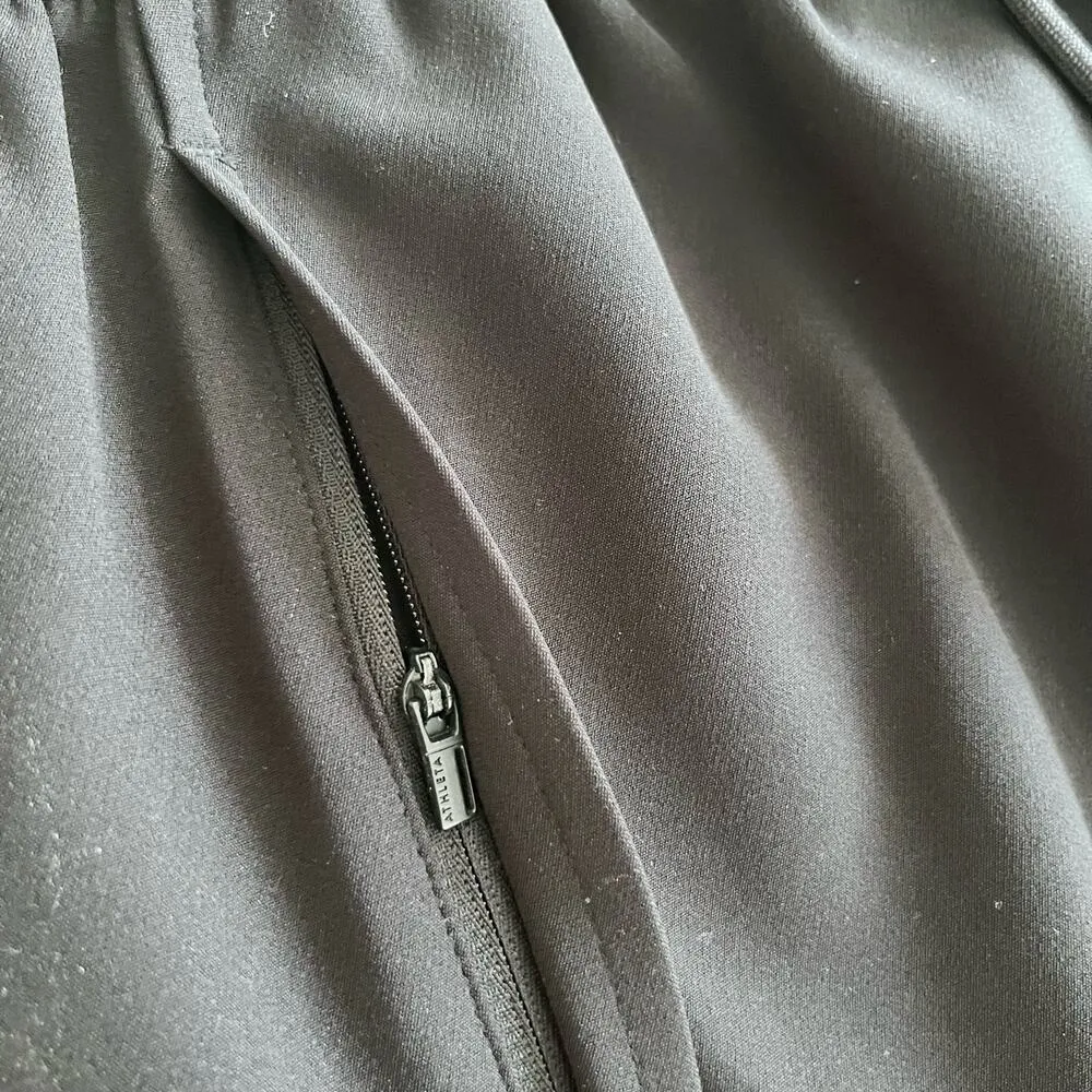 Athleta Pura Vida Black Drawstring Maxi Skirt Women’s Size XS - Image 8