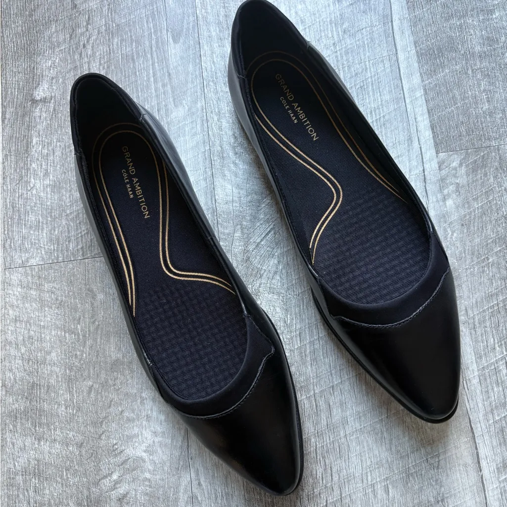 Cole Haan Grand Ambition Black Ballet Flats Shoes W17930 Women’s Size 6.5 - Image 3