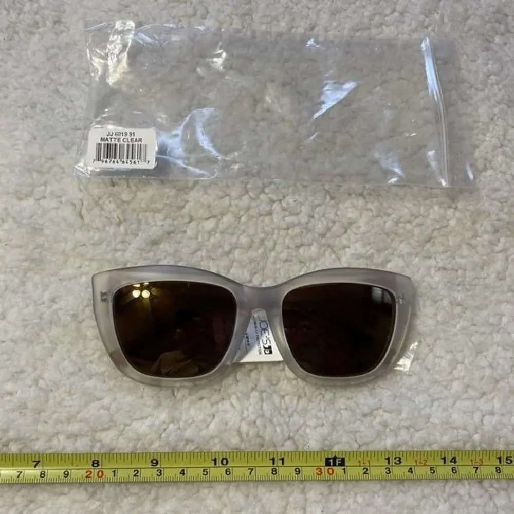 Joe’s Jeans Matte Clear Sunglasses NWT - Image 6