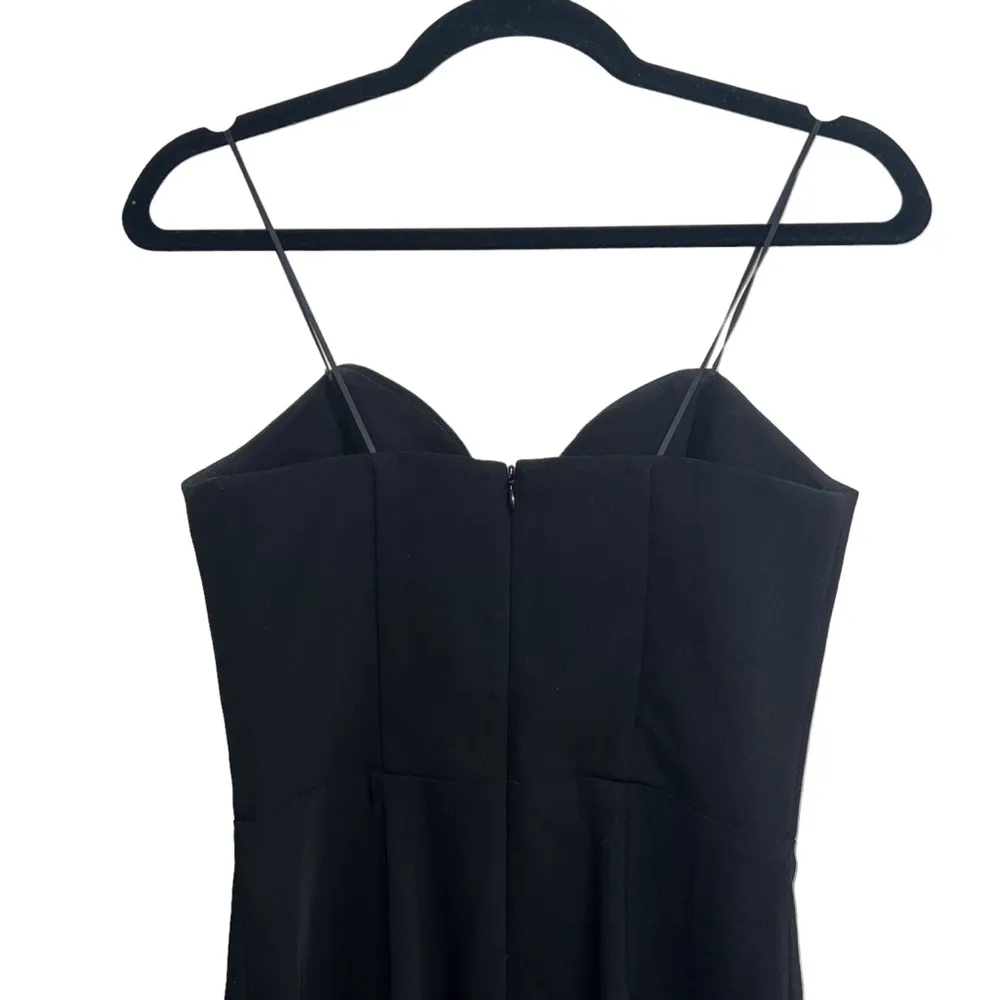 NEW NWOT Amanda Uprichard x Revolve Cherri Strapless Maxi Gown In Black - Image 6