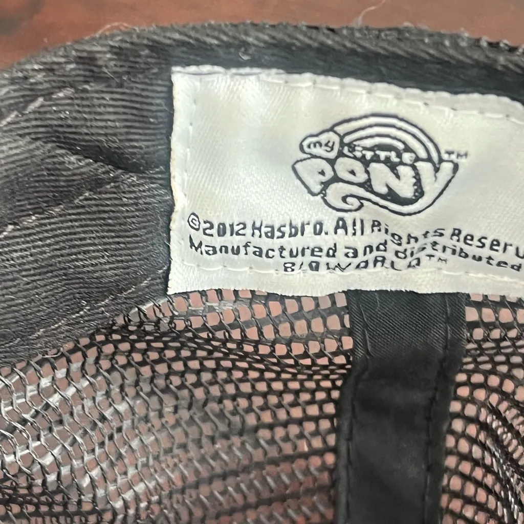 Hasbro Black Hat with Colorful Pony Design - Image 6