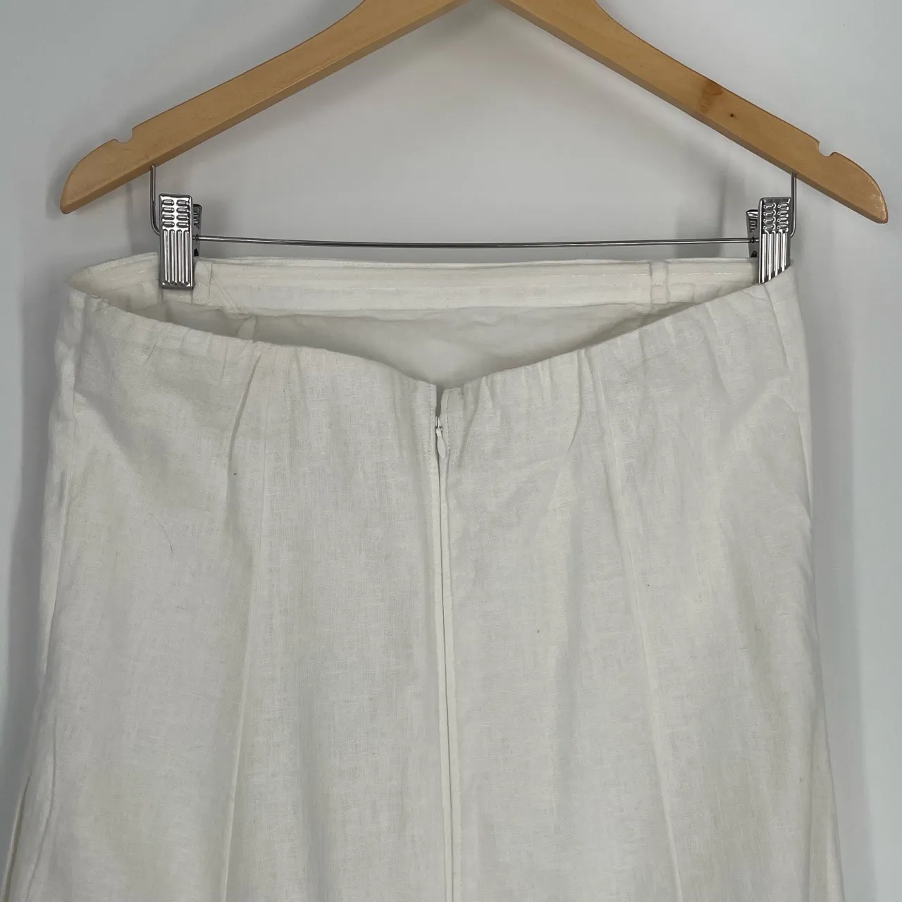 Abercrombie & Fitch‎ Women White Removable Straps A-line Maxi Dress Size S - Image 10