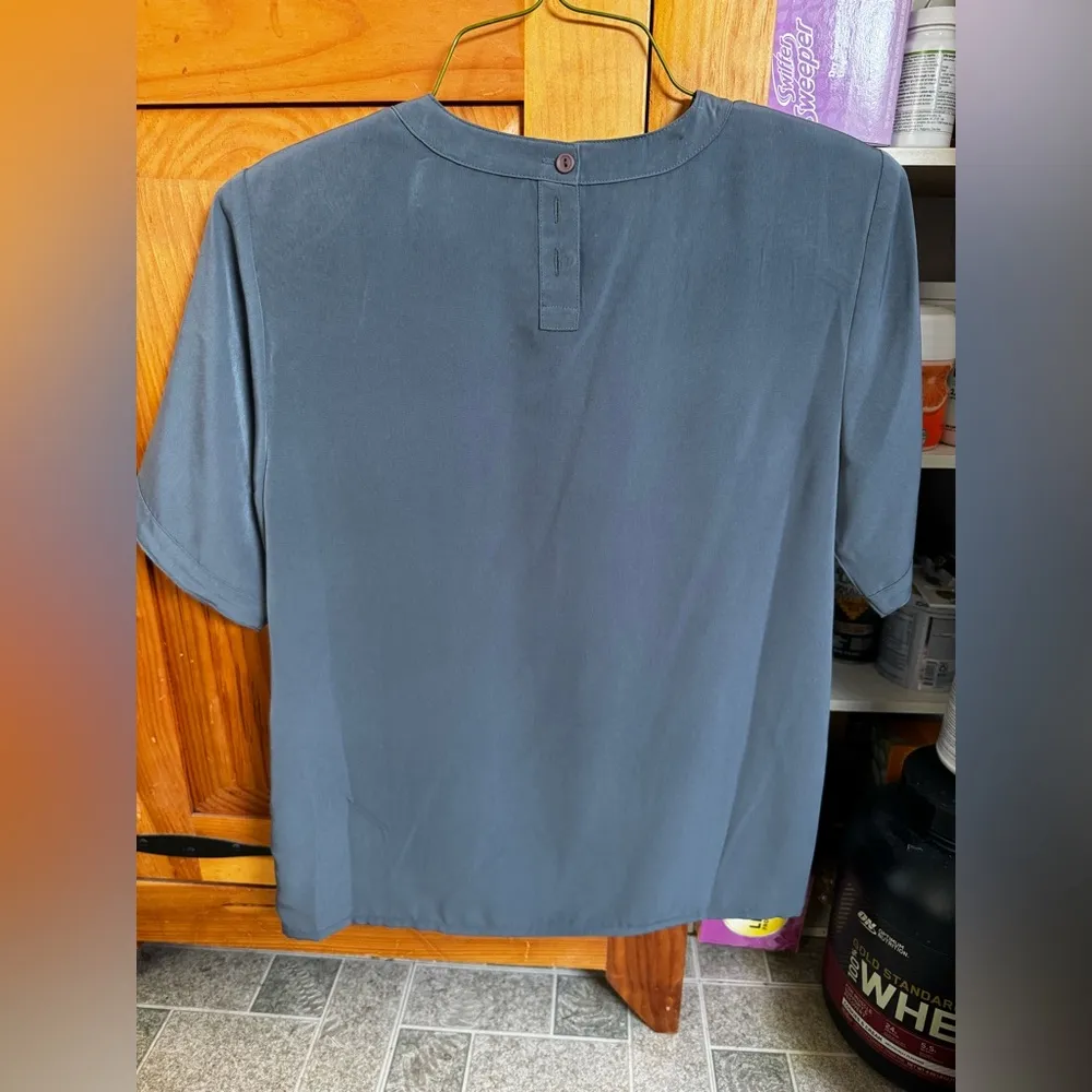 Vintage Worthington Blue Short Sleeve Tee - Image 2