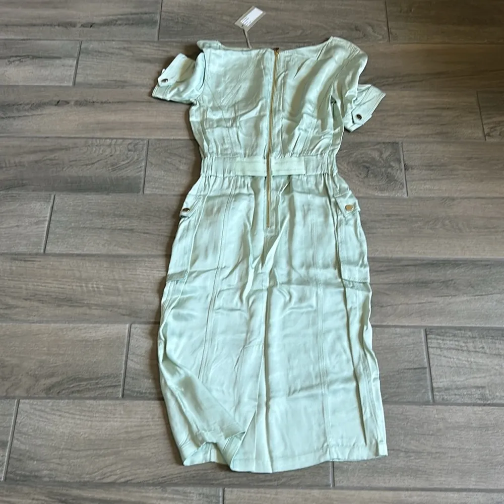 Jason Wu pale sage dress - Image 6