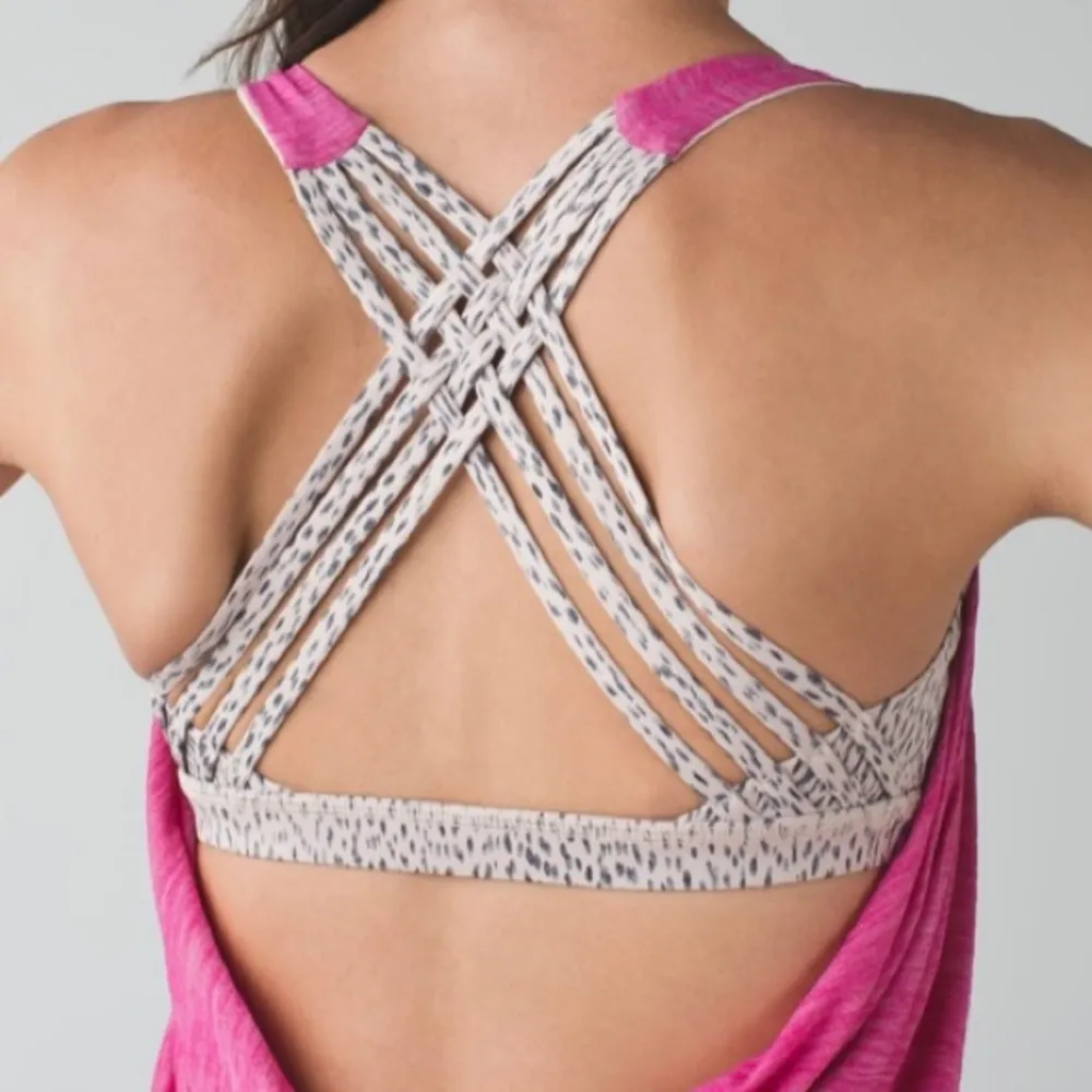 Lululemon Wild Tank Heathered Jewelled Magenta 6 - Image 6