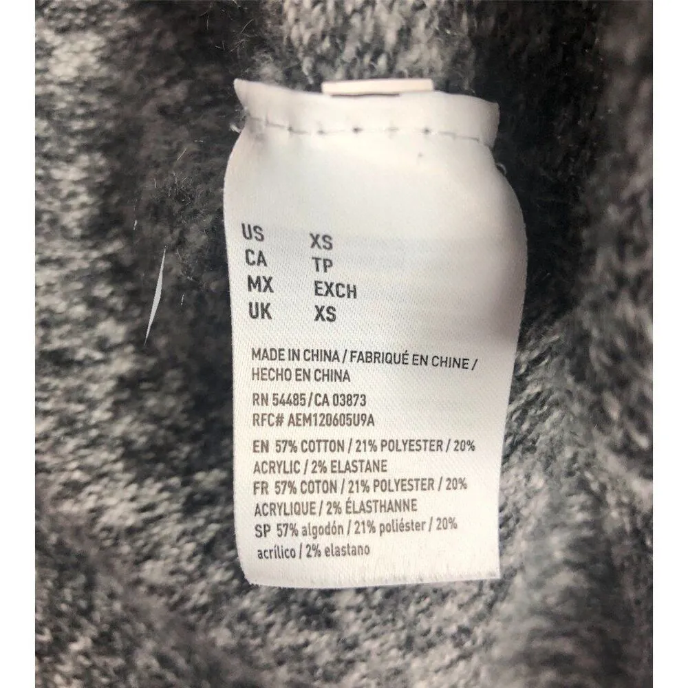 American Eagle Marbled Round Neck Pullover Sweater - Image 5