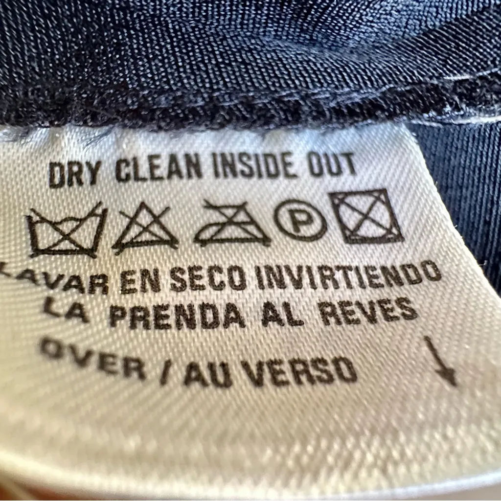 Claiborne Black Dress Gold Bold Metal Floral Buttons Working Girl Boss Babe Vibe Size 14 - Image 15