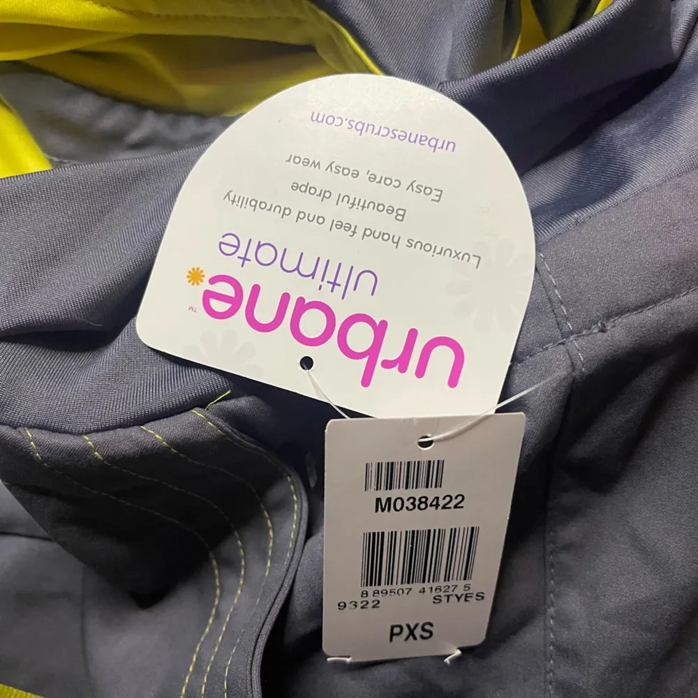 Nwt urbane ultimate scrub pants gray pXS - Image 13