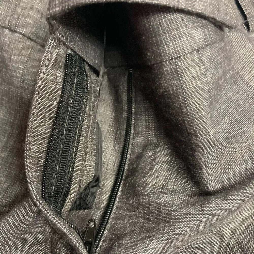 AB STUDIO Women’s Capri Pants Size 14 Gray Inseam 22”‎ - Image 7