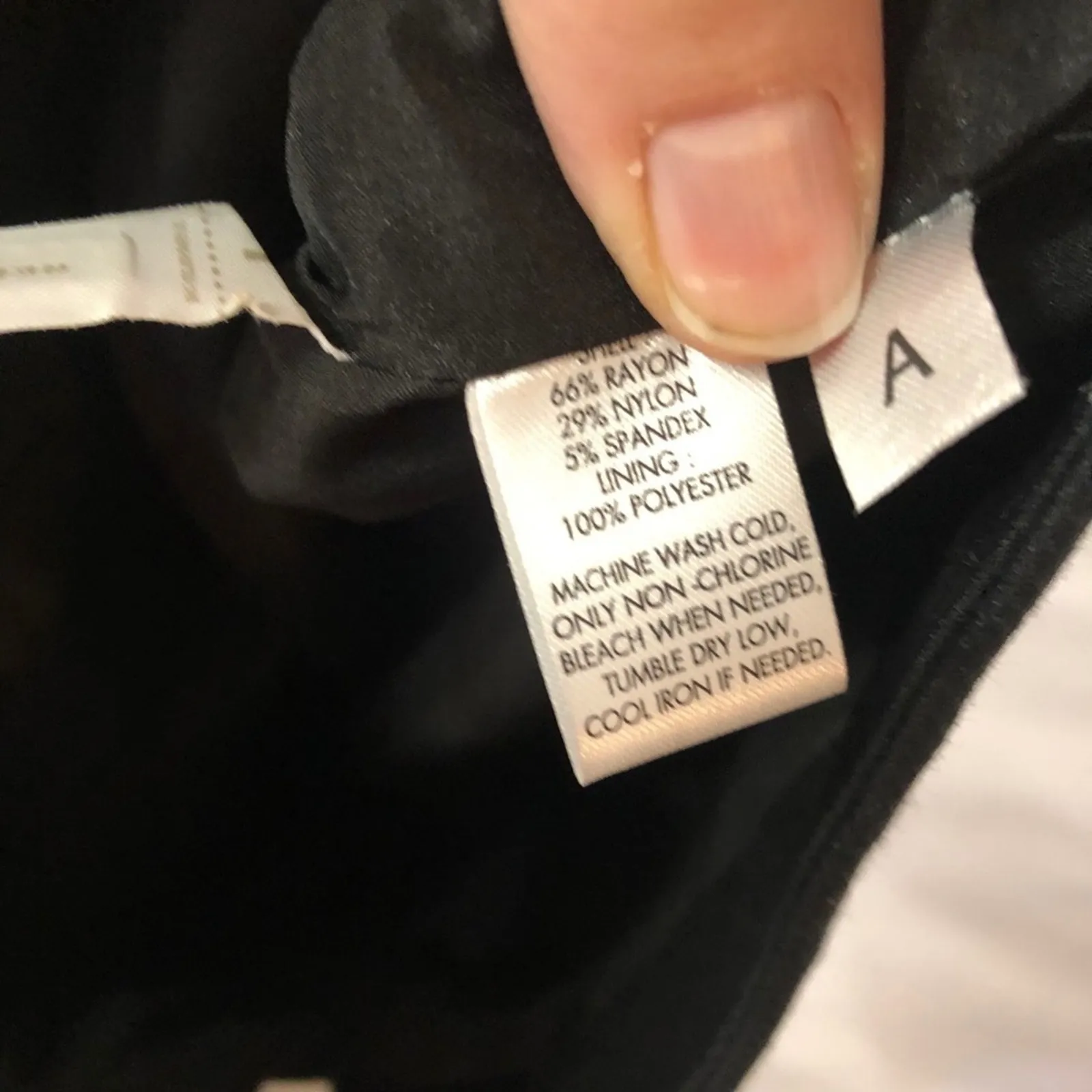 Loft Black Pencil Skirt Career Office Wear Short Womens 2 Dark Academia Preppy - Image 5