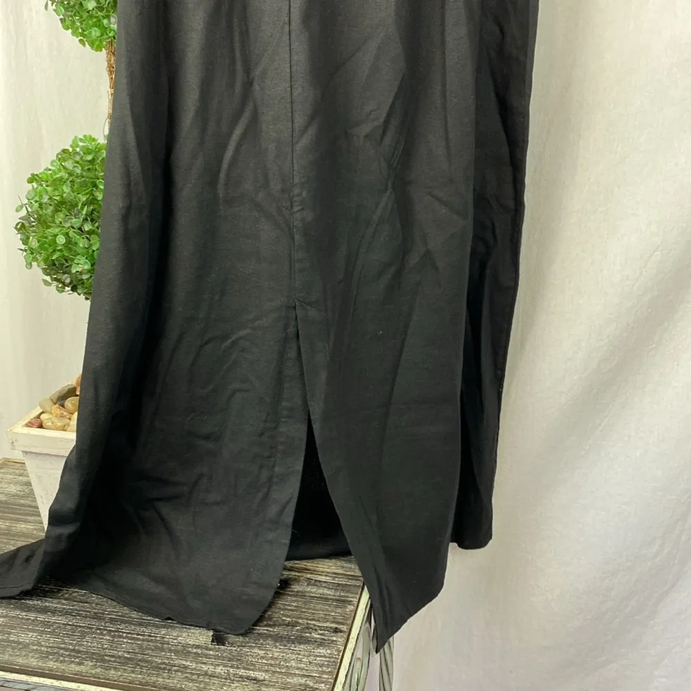 Old Navy Linen Blend Midi Skirt NEW XXL - Image 5