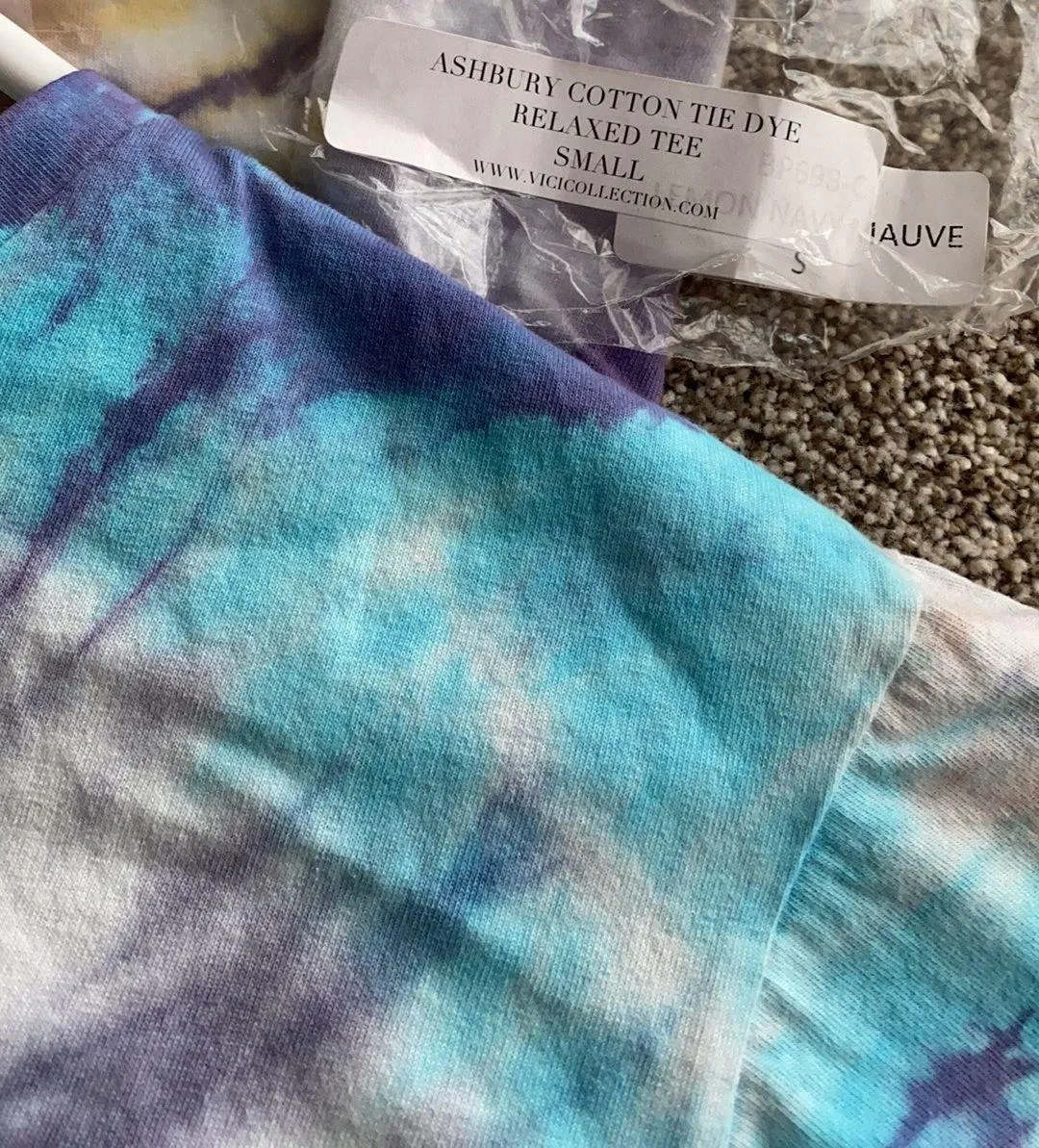 ASHBURY COTTON TIE DYE RELAXED TEE - Image 7
