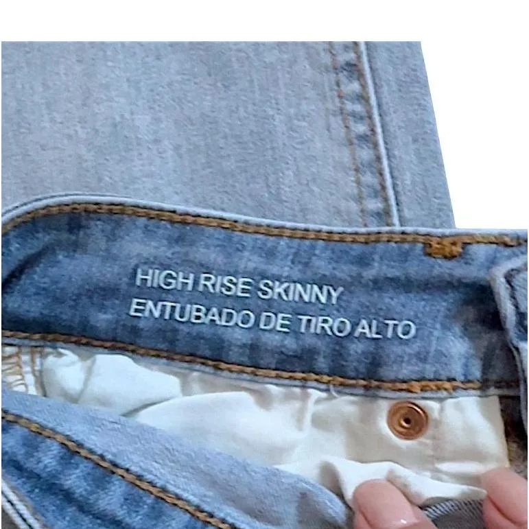 Wild Fable Jeans Women's Light Wash High Rise Skinny Casual Chic Modern Fit - Image 6