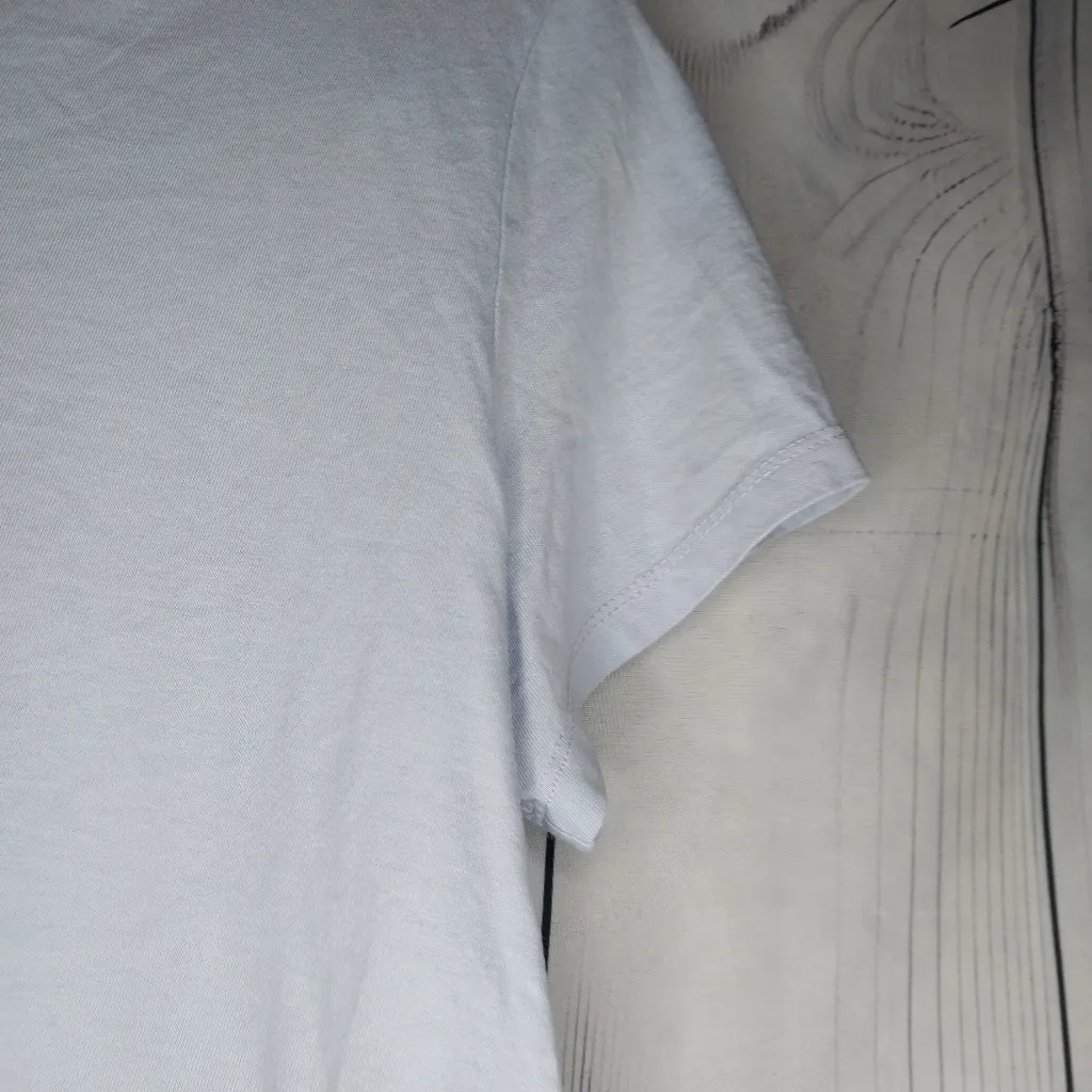 Levi's Blue Logo Cropped Graphic T-Shirt - Image 5